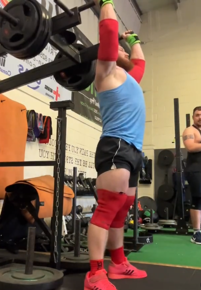 Tom Owens working on his Viking Press