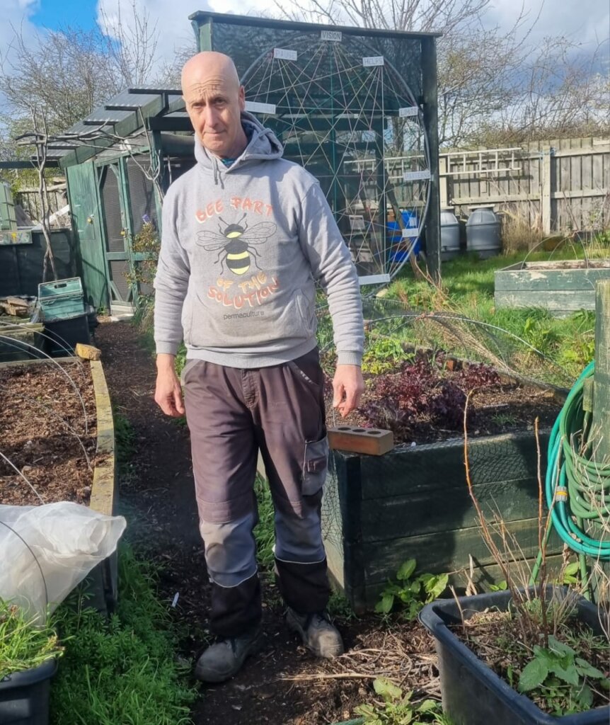 Allan Rowell- Founder Hendon Regenerative Culture Garden