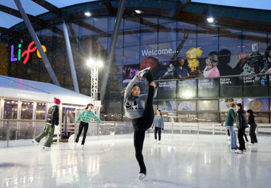 Newcastle University Skating Society opens Life’s outdoor ice rink… Spark