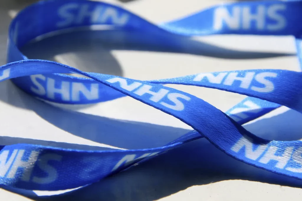 NHS badge. Credit: RawPixel