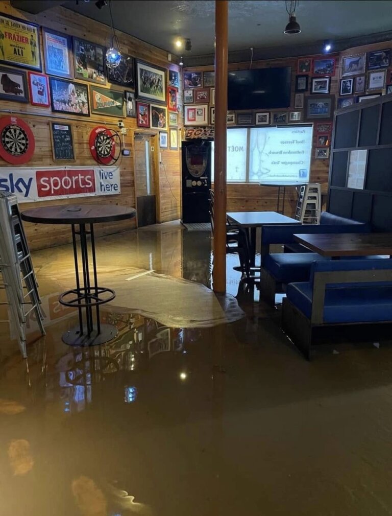 Curated visual reference: Fresh Look at Sunderland S Streetbar Forced To Close After Burst Pipe Causes